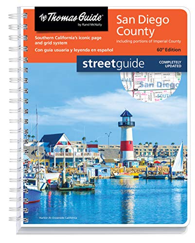 Stock image for The Thomas Guide San Diego County Streetguide (English and Spanish Edition) for sale by Book Deals