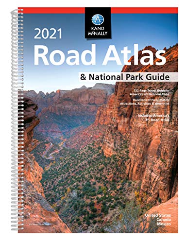 Stock image for Rand McNally 2021 Road Atlas & National Park Guide (Rand McNally Road Atlas) for sale by Your Online Bookstore