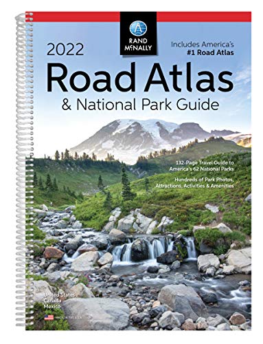 Stock image for Rand McNally 2022 Road Atlas & National Park Guide (Rand McNally National Park Road Atlas and Travel Guide) for sale by HPB-Emerald