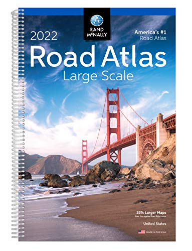 Beispielbild fr Rand McNally 2022 Large Scale Road Atlas zum Verkauf von BooksRun