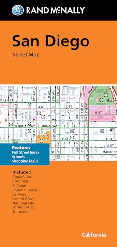 Stock image for Rand McNally Folded Map: San Diego Street Map for sale by GF Books, Inc.