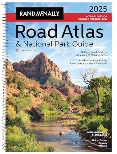 Stock image for Rand McNally 2025 Road Atlas & National Park Guide for sale by Lakeside Books