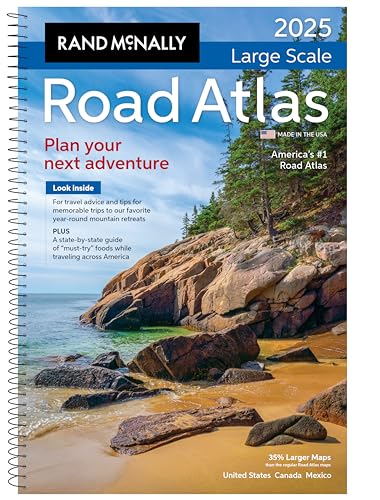 Rand McNally Large Scale Road Atlas...