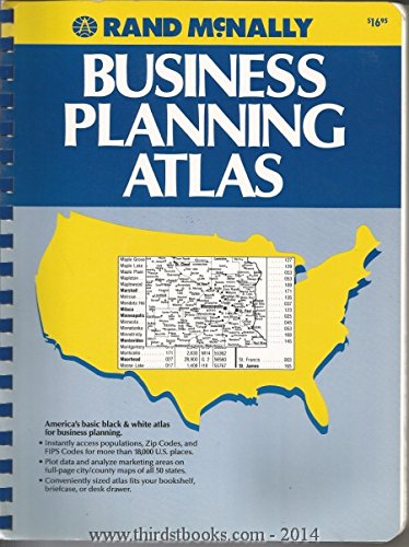 Rand McNally business planning atlas: 1990 (Sales & marketing planning atlas) (9780528201585) by Rand McNally And Company