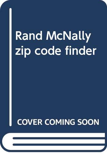 9780528224485: Rand McNally Zip Code Finder