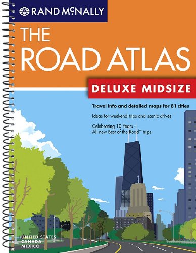 Rand McNally 2011 The Road Atlas Deluxe Midsize (Rand McNally Midsize Road Atlas: Large Scale) - Rand McNally