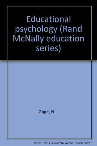 Stock image for Educational psychology (Rand McNally education series) for sale by Wonder Book