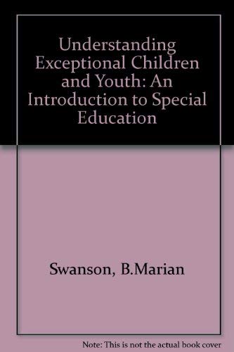 Stock image for Understanding exceptional children and youth: An introduction to special education (Rand McNally education series) for sale by ThriftBooks-Atlanta