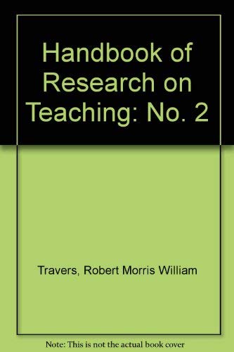Beispielbild fr Second Handbook of Research on Teaching zum Verkauf von Dunaway Books