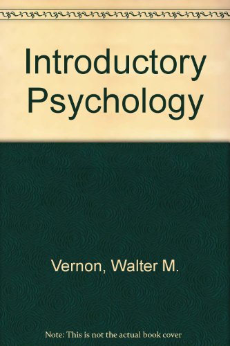 9780528620072: Introductory psychology;: A mastery coursebook with performance objectives