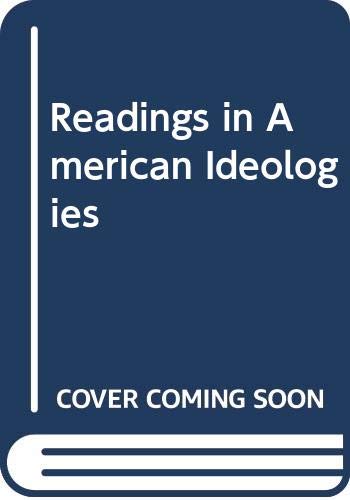 Beispielbild fr Readings in American Ideologies zum Verkauf von Wonder Book