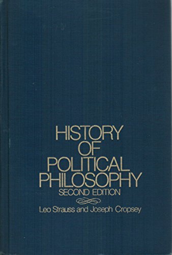 Imagen de archivo de History of Political Philosophy a la venta por ThriftBooks-Atlanta