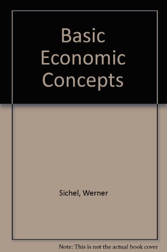 Beispielbild fr Basic Economic Concepts zum Verkauf von Better World Books