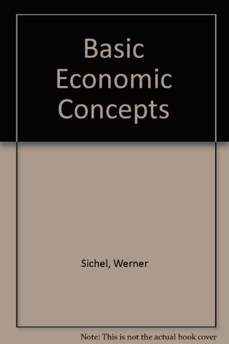 Imagen de archivo de Basic Economic Concepts a la venta por Better World Books