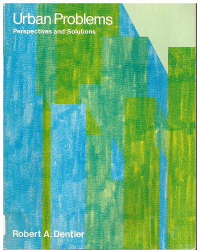 Stock image for Urban problems: Perspectives and solutions for sale by HPB-Red