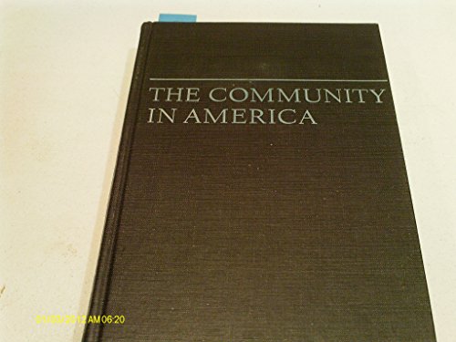 9780528680960: Community in America