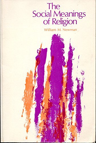 Beispielbild fr The social meanings of religion: An integrated anthology zum Verkauf von Wonder Book