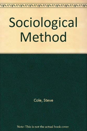 Beispielbild fr The Sociological Method zum Verkauf von Better World Books