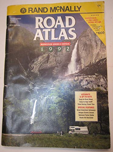 Beispielbild fr Rand Mcnally Road Atlas 1992 zum Verkauf von medimops