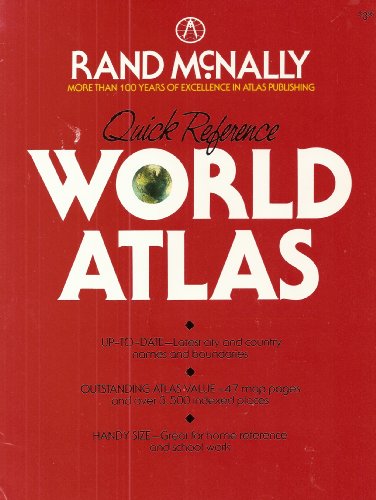 Beispielbild fr Quick Reference World Atlas zum Verkauf von Wonder Book