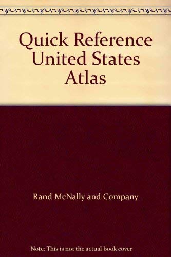 Beispielbild fr Quick Reference United States Atlas zum Verkauf von Wonder Book