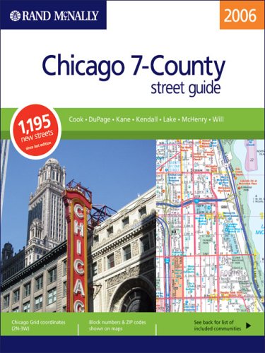 9780528855184: Rand McNally Chicago 7-County Street Guide (Rand Mcnally Chicago 7 County Steet Guide)