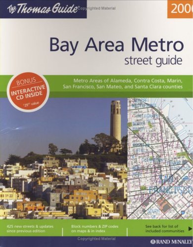 9780528855368: The Thomas Guide 2006 Bay Area Metropolitan, California: Metro Areas opf Alameda, Contra Costa, Marin, San Francisco, San Mateo, and Santa Clara Counties (Metro Bay Area Street Guide)