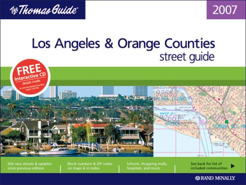 Imagen de archivo de The Thomas Guide 2007 Los Angeles & Orange Counties street guide Thomas Brothers Maps a la venta por RareCollectibleSignedBooks