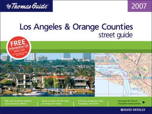 Stock image for The Thomas Guide 2007 Los Angeles & Orange Counties street guide Thomas Brothers Maps for sale by RareCollectibleSignedBooks