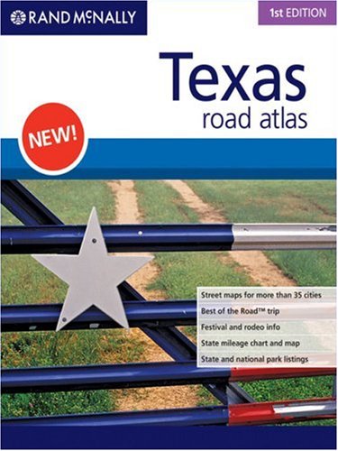 Imagen de archivo de Rand McNally 1st Edition Texas road atlas a la venta por HPB-Ruby