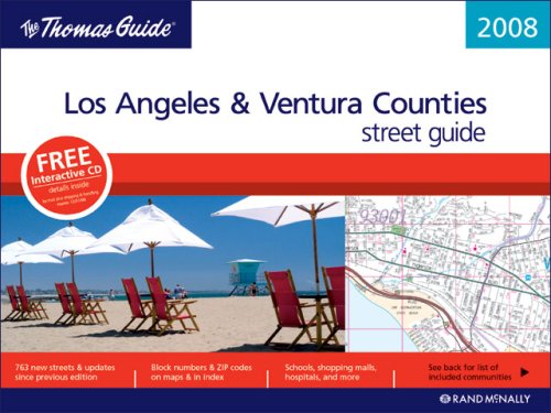 9780528867163: The Thomas Guide 2008 Los Angeles & Ventura County, California [Lingua Inglese]