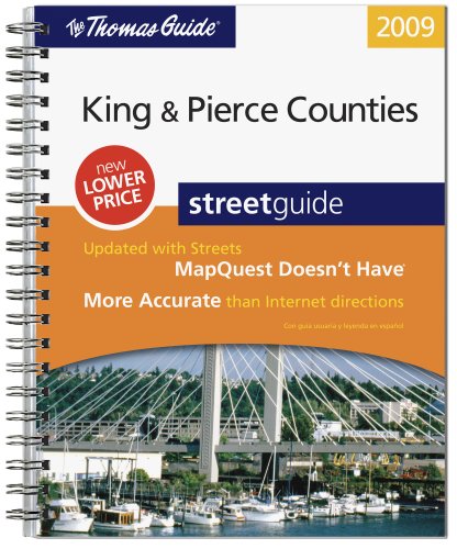 9780528870354: The Thomas Guide 2009 King & Pierce Counties, Washington: Street Guide (King, Pierce Counties Street Guide and Directory)