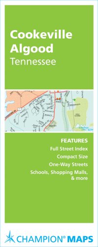 RAND MCNALLY COOKEVILLE ALGOOD, TENNESSEE (9780528871207) by Rand McNally And Company