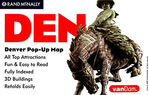 9780528872389: Rand McNally Denver Pop-Up Map [Idioma Ingls]