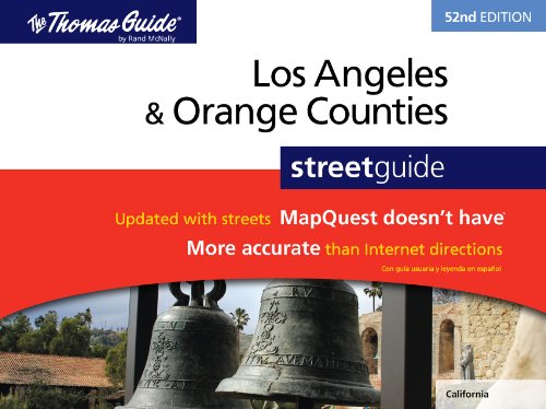 Imagen de archivo de Los Angeles & Orange Counties Street Guide 52nd Edition (The Thomas Guide) a la venta por savehere619