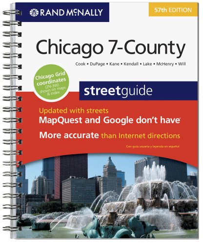 9780528874284: Rand McNally Street Guide: Chicago 7-County (Cook * DuPage * Kane * Kendall * Lake * McHenry * Will)