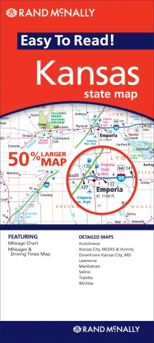 Rand Mcnally Easy to Read Kansas: State (9780528875885) by Rand McNally