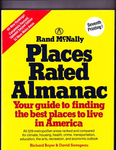 Stock image for Places Rated Almanac : Your Guide to Finding the Best Places to Live in America for sale by Better World Books