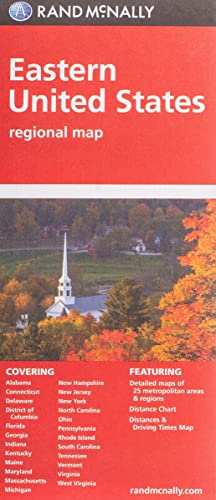 Stock image for Rand McNally Eastern United States: Regional Map for sale by SN Books Ltd