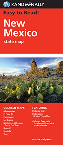 Beispielbild fr Easy To Read: New Mexico State Map zum Verkauf von SecondSale