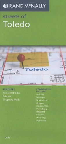 9780528882630: Rand McNally Streets of Toledo [Lingua Inglese]