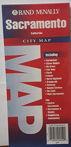 Rand McNally Sacramento City Map (9780528945595) by Rand McNally & Company