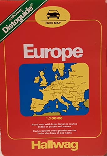 Beispielbild fr Europe - Distoguide: Distoguide (Hallwag International Map) zum Verkauf von Wonder Book