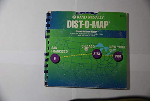 Stock image for Dist-O-Map: The Automatic Mileage Dialer : 11,000 U.S. Mileages at Your Fingertips, Routes and Major Cities, Fun and Educational for sale by Your Online Bookstore