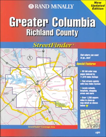 Greater Columbia Richland County Streetfinder (9780528953385) by Unknown Author