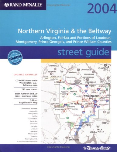 9780528955198: Rand McNally 2004 Northern Virginia & the Beltway Street Guide: Arlington, Fairfax and Portions of Loudoun, Montgomery, Prince George's and Prince William Counties