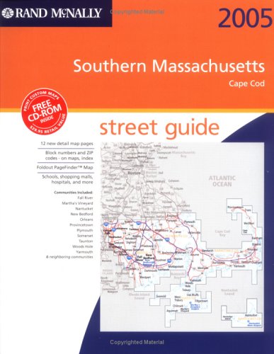 9780528955273: Southeastern Massachusetts, Cape Cod with CDROM (Rand McNally Street Guides)