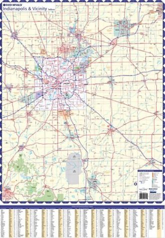 Indianapolis, Indiana Regional (9780528955716) by Rand McNally