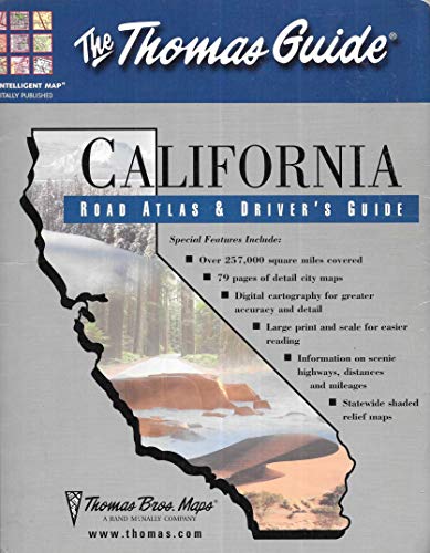 Stock image for Thomas Guide 2002 California Road Atlas and Driver's Guide (Callifornia Road Atlas and Driver's Guide) for sale by Wizard Books