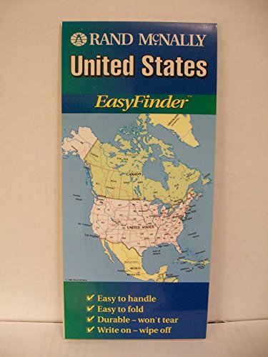 9780528967443: Rand McNally United States Easyfinder Map